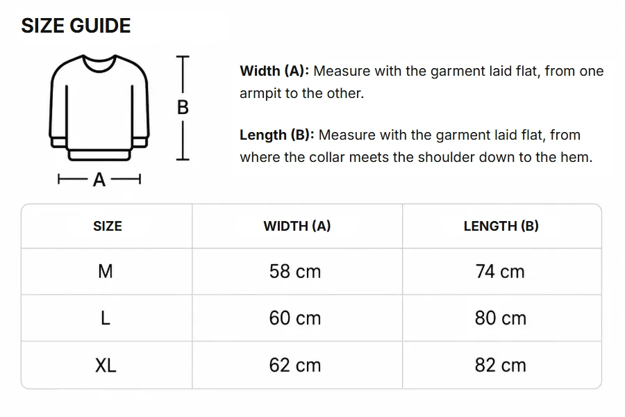 Size guide